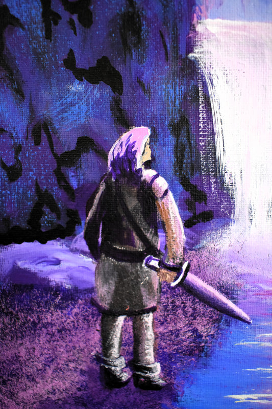 Vanguard's Rest – Original Acrylic Painting (11x14)