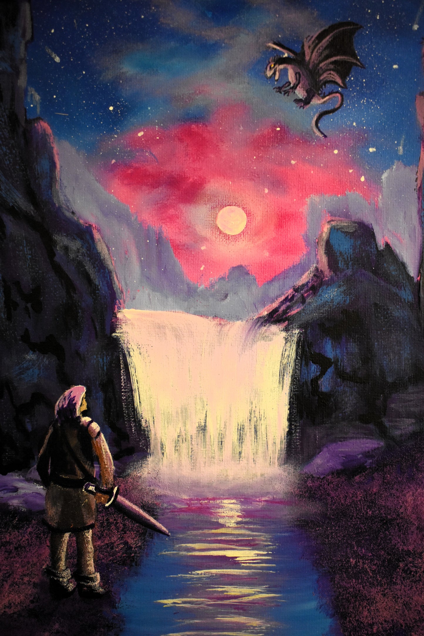 Vanguard's Rest – Original Acrylic Painting (11x14)