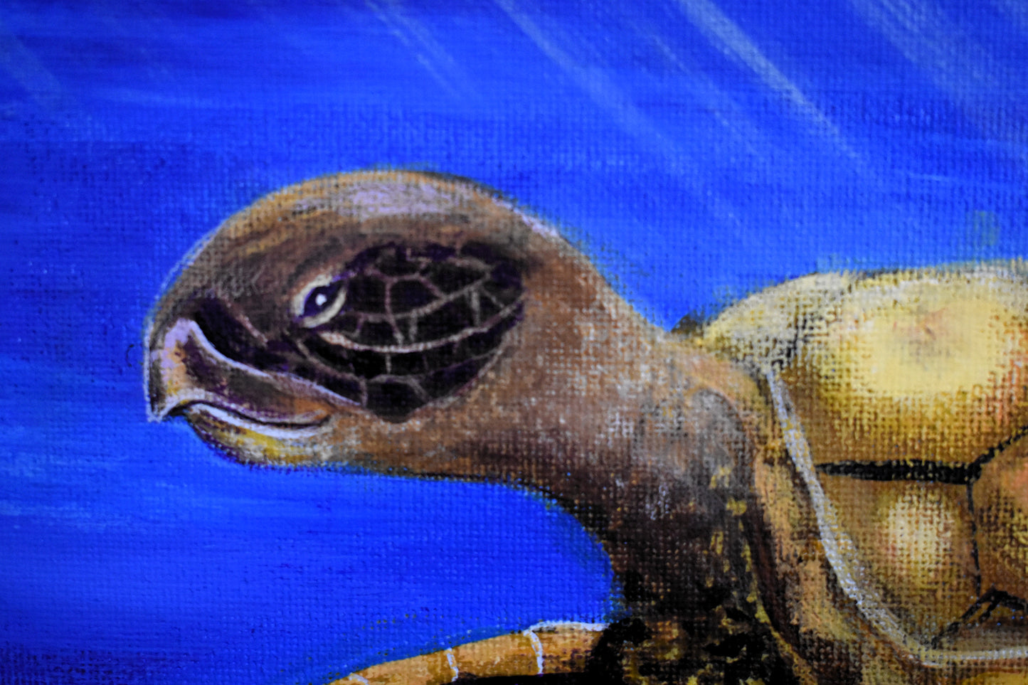 Voyager's Travel – Original Acrylic Painting