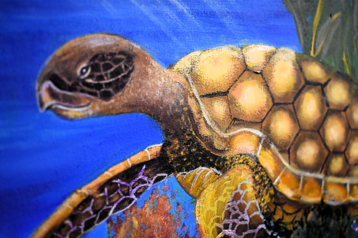 Voyager's Travel – Original Acrylic Painting