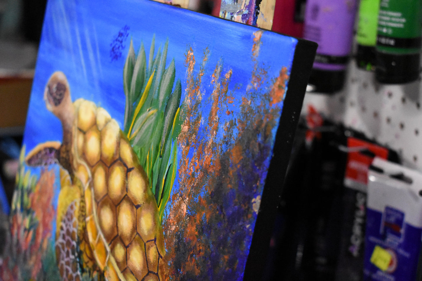 Voyager's Travel – Original Acrylic Painting