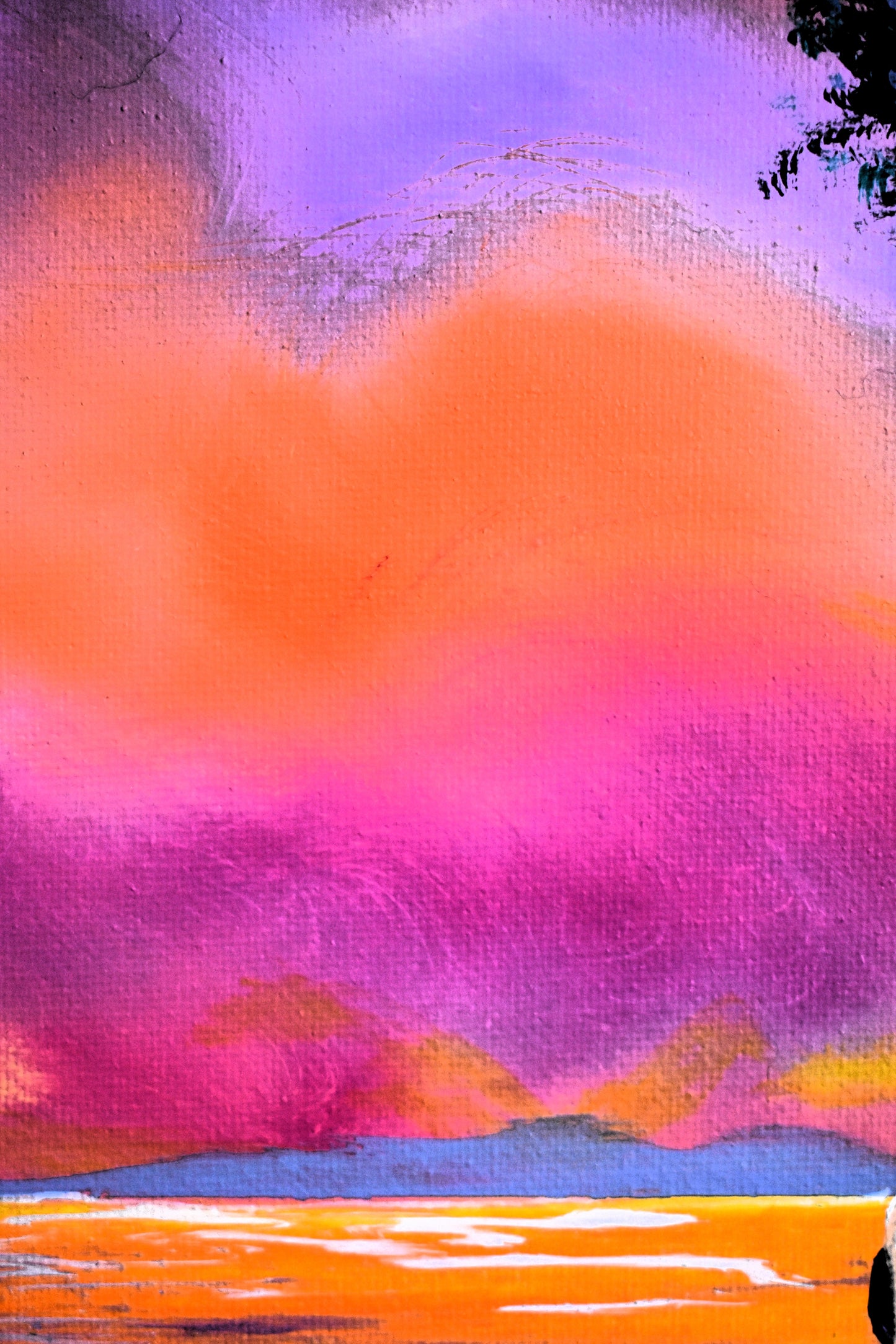 Lavender Winds — Original Acrylic Painting (11x14)
