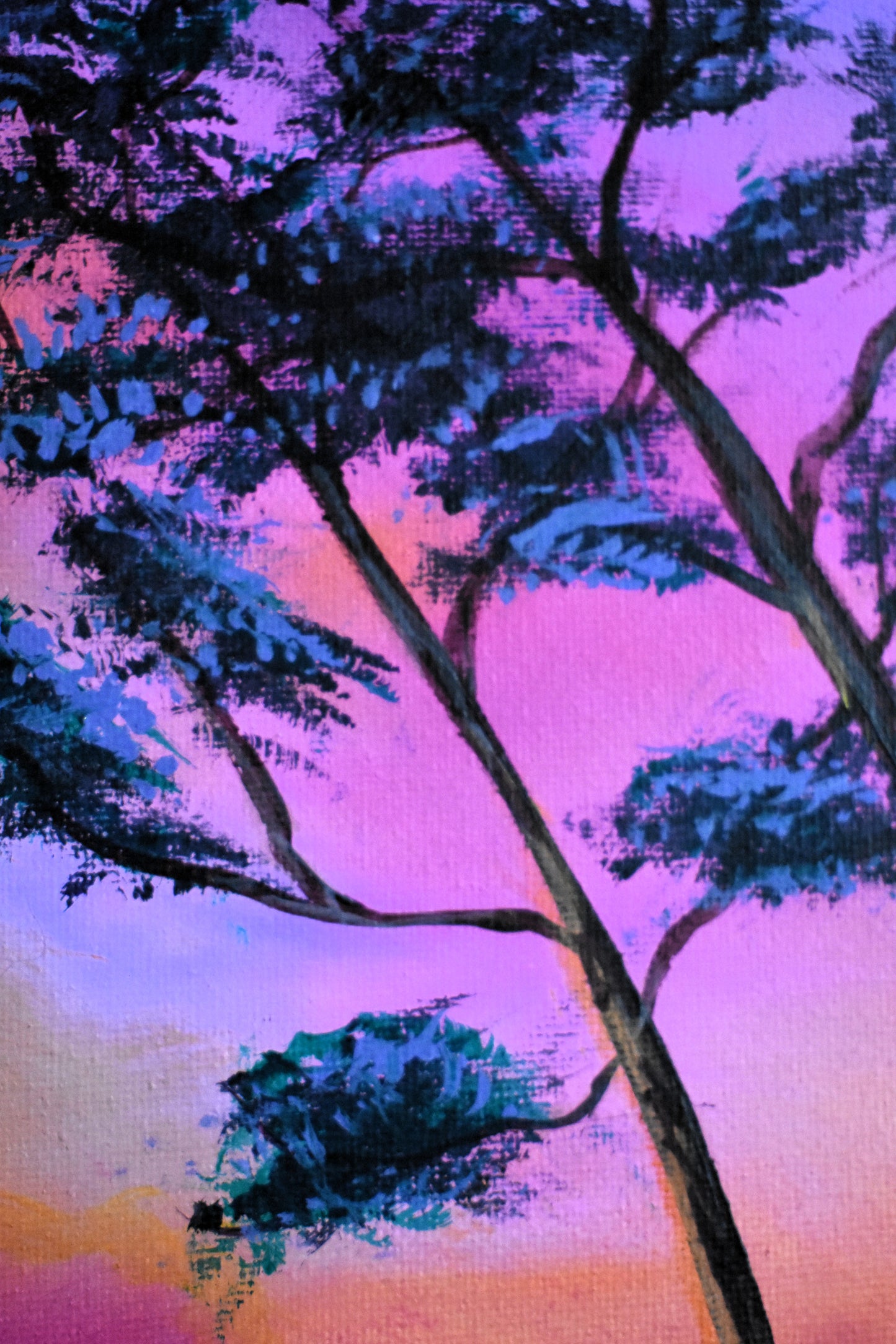 Lavender Winds — Original Acrylic Painting (11x14)