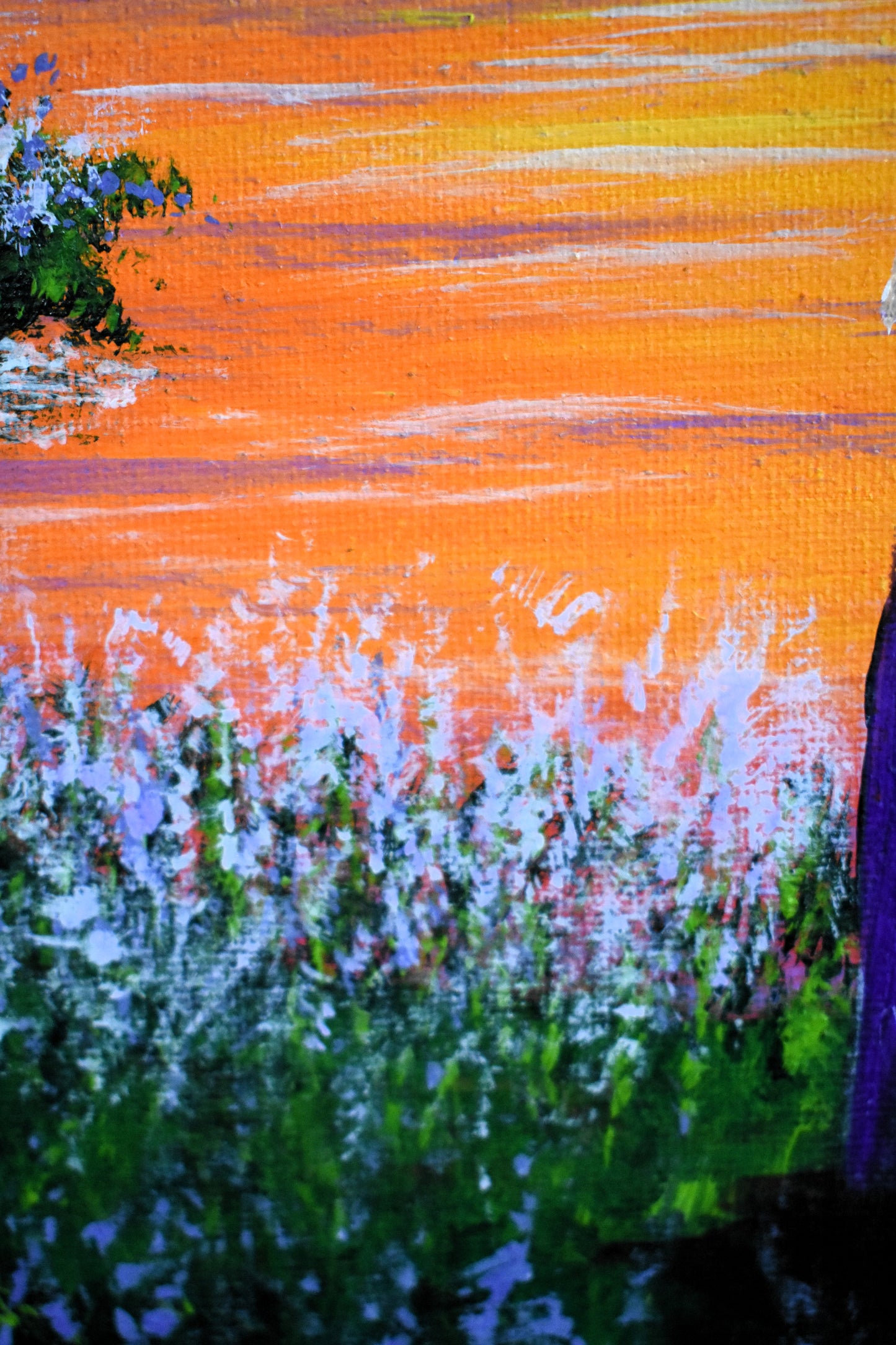 Lavender Winds — Original Acrylic Painting (11x14)