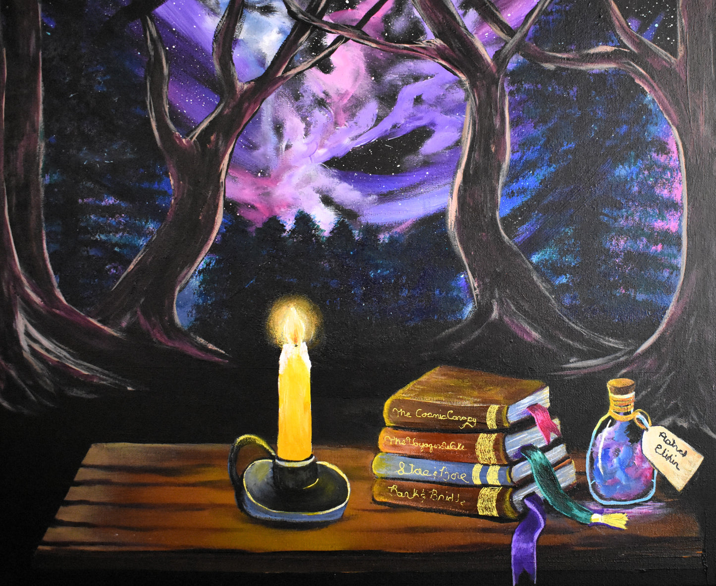 Lore of the Wildwood – Original Acrylic Painting (16x20)