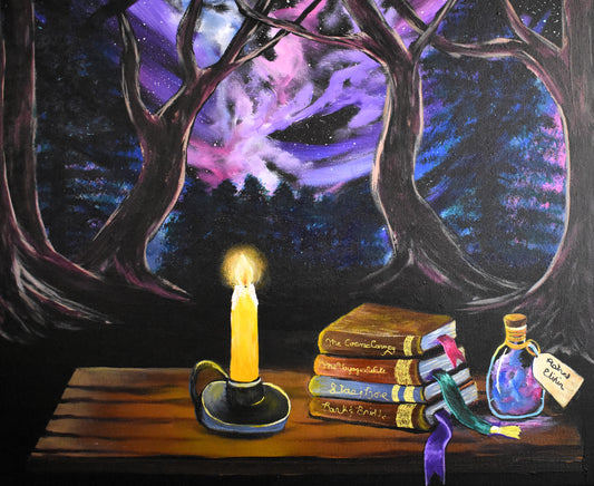 Lore of the Wildwood – Original Acrylic Painting (16x20)