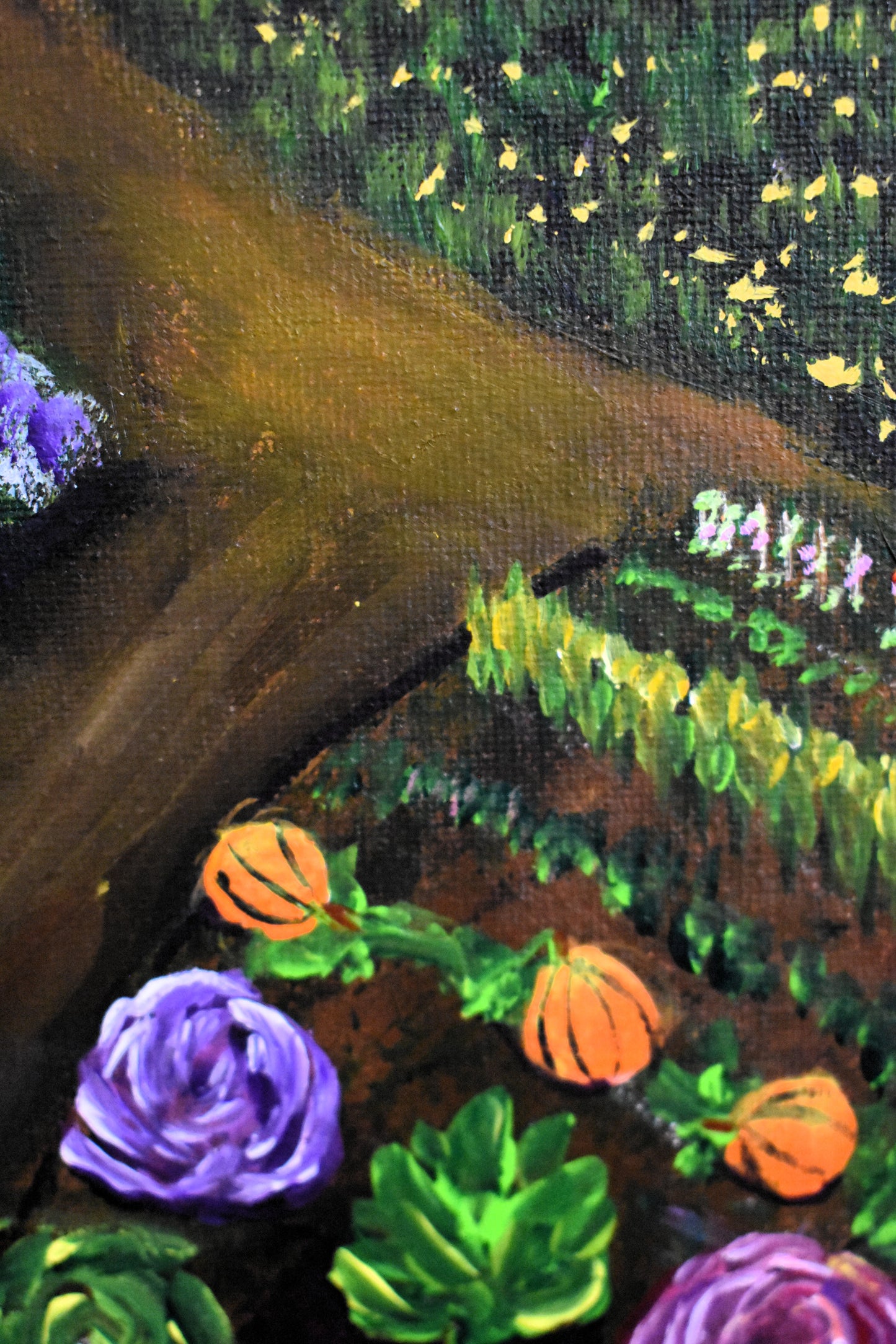 The Quiet Homestead – Original Acrylic Painting