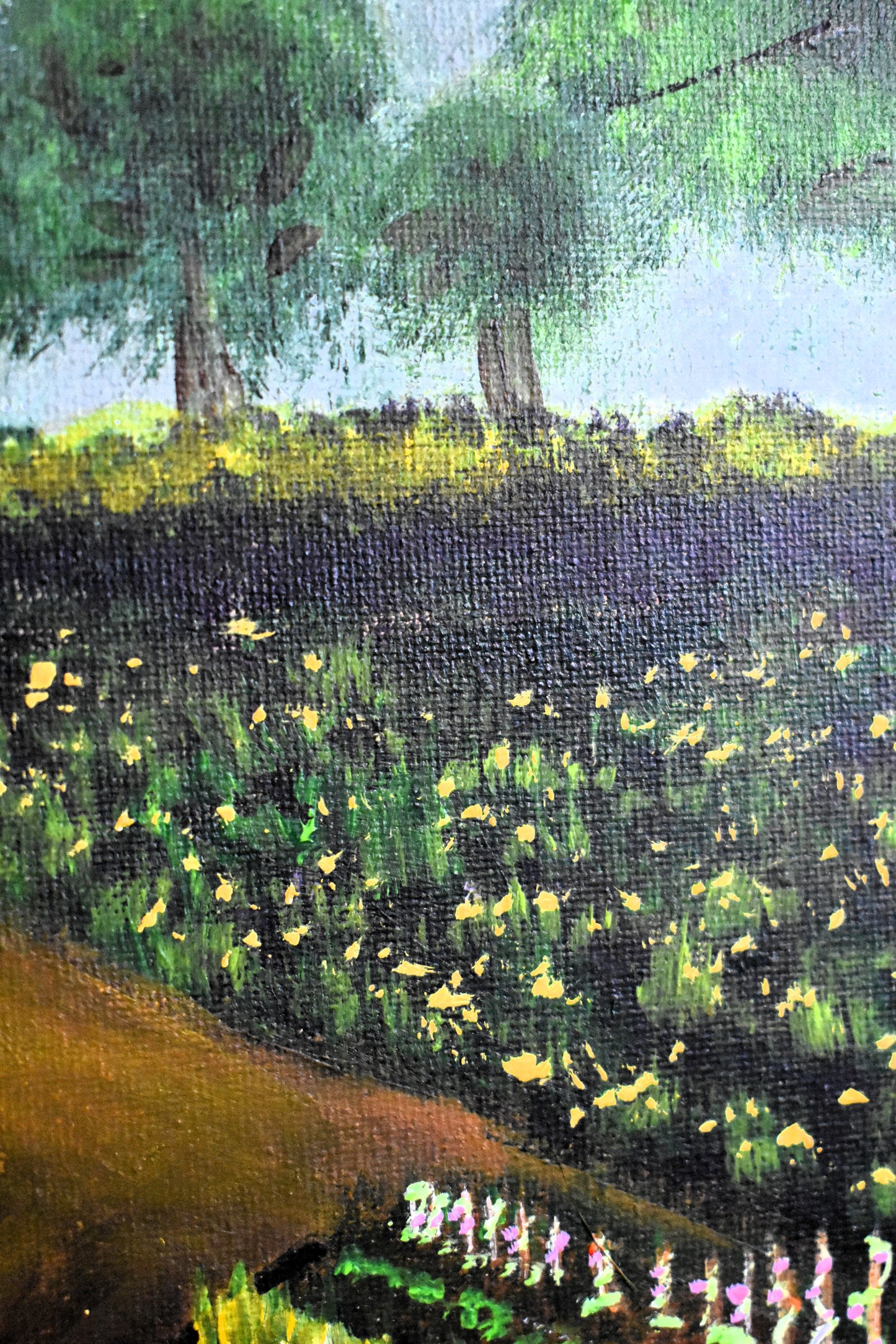 The Quiet Homestead – Original Acrylic Painting