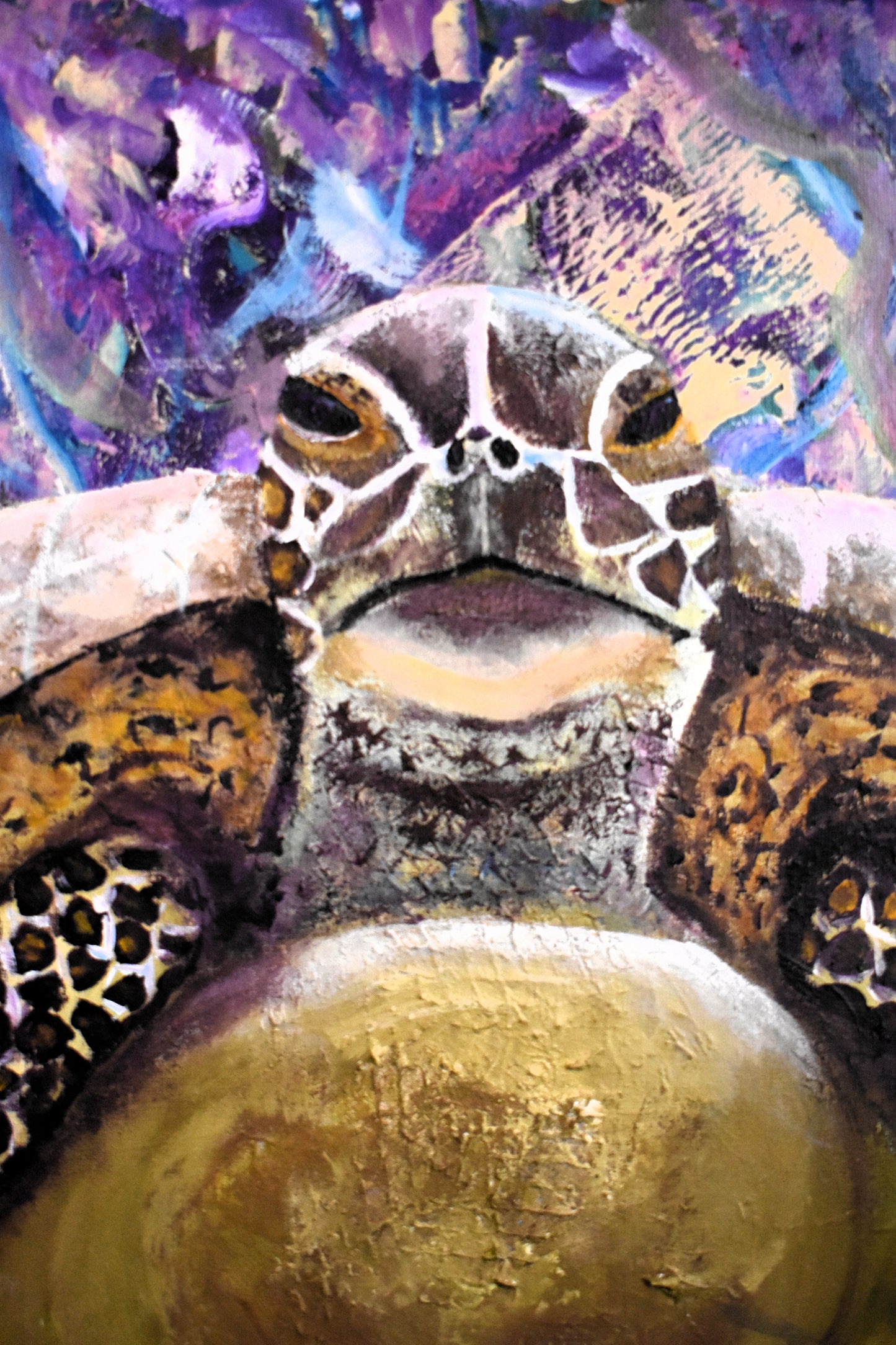 Tidal Wisdom – Original Mixed Media Acrylic Painting