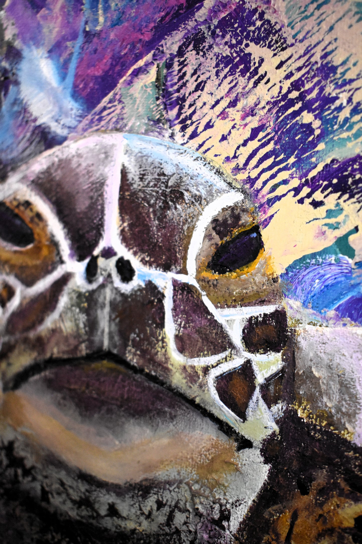 Tidal Wisdom – Original Mixed Media Acrylic Painting