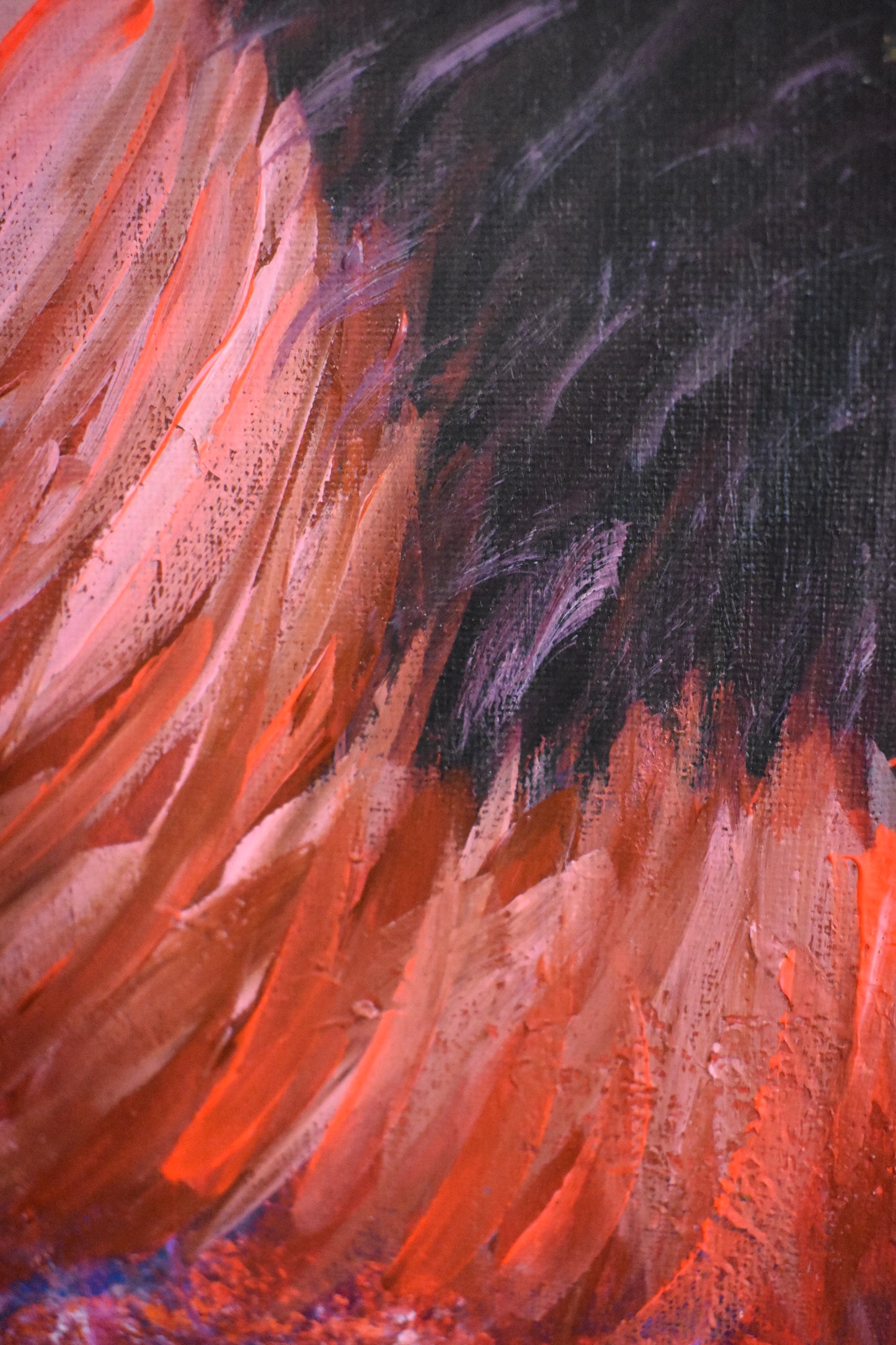 Watcher's Flair – Original Acrylic Painting (16x20)