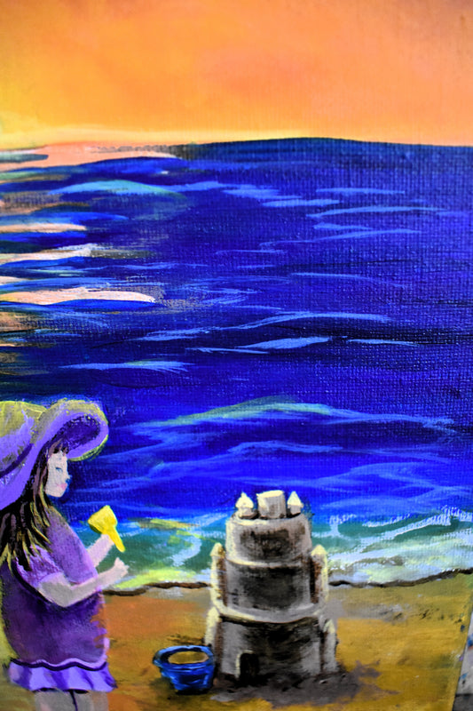 Kingdom of the Tide – Original Acrylic Painting (11x14)