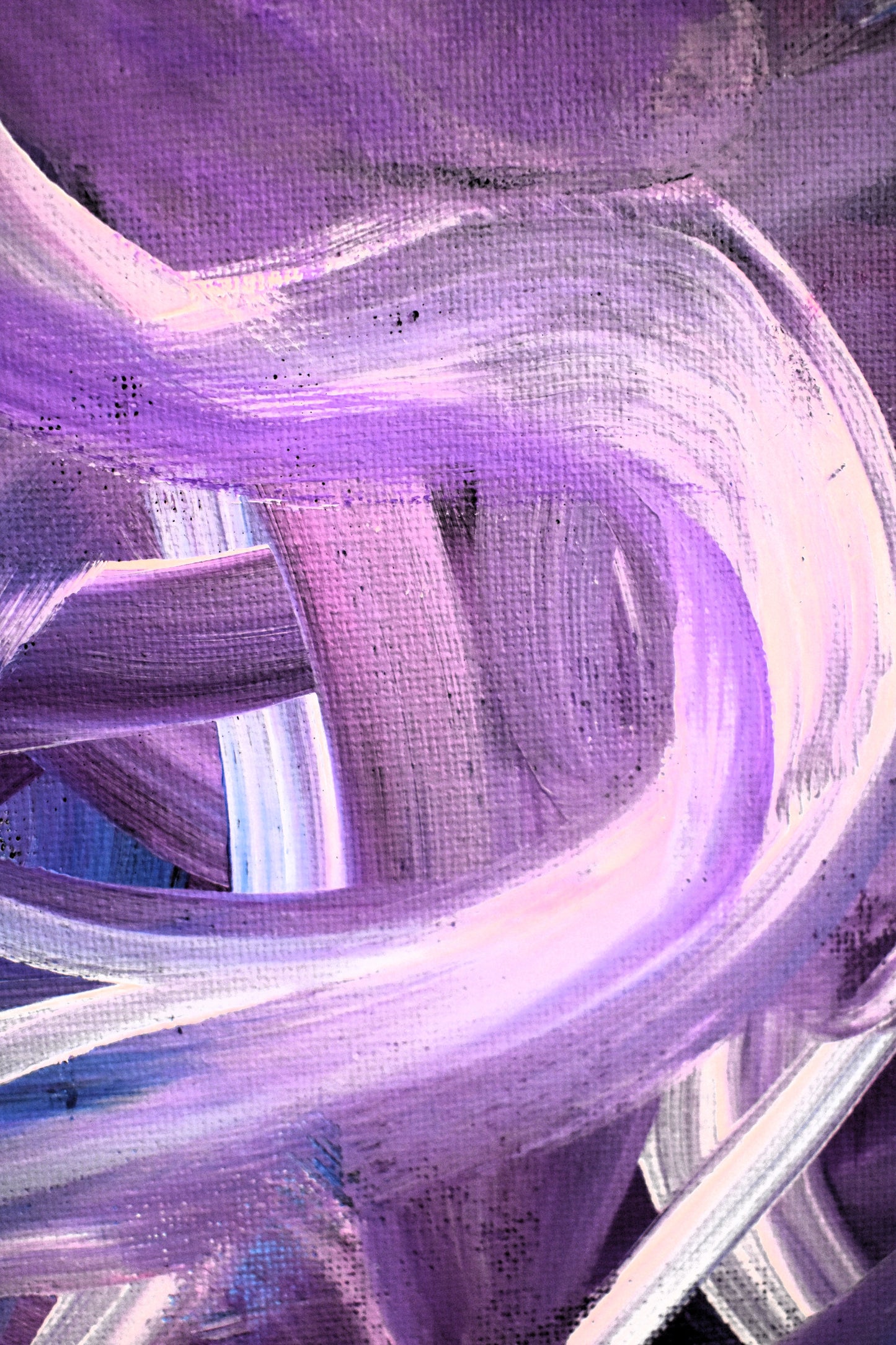 Violet Reverie – Original Fantasy Acrylic Painting