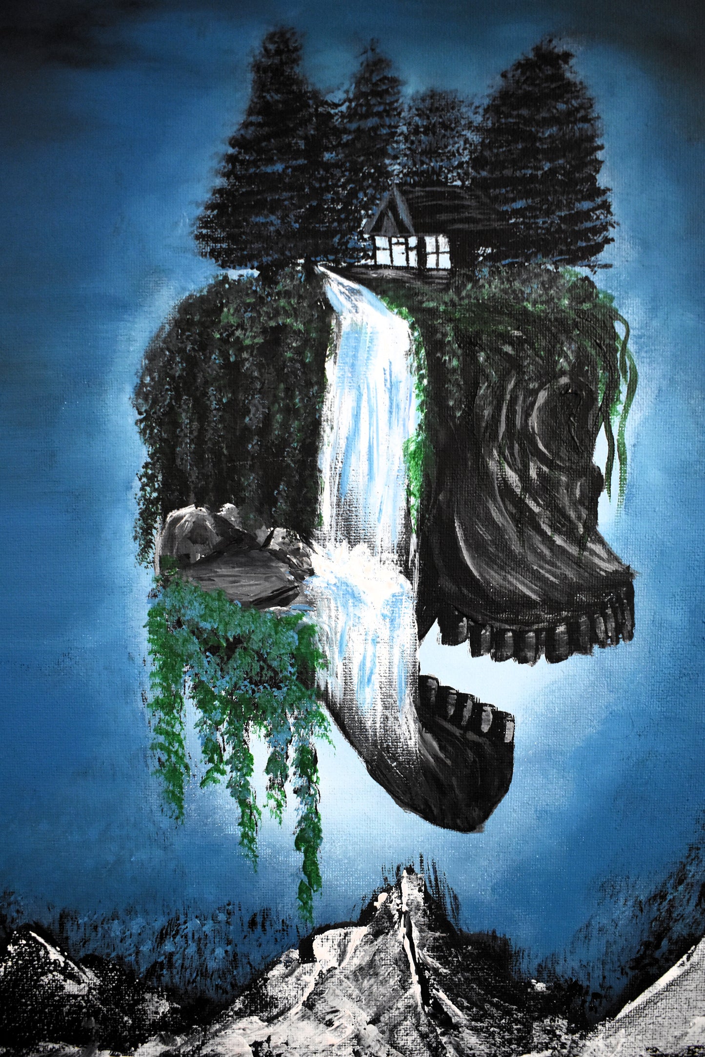 Where Eternity Rests – Original Acrylic Painting (11x14)