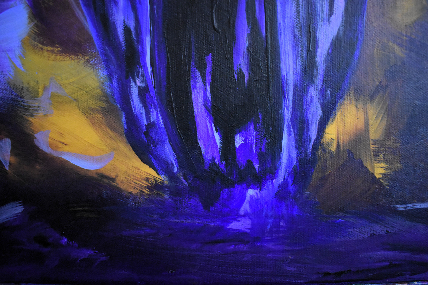 Sovereign of the Void – Original Dark Fantasy Acrylic Painting