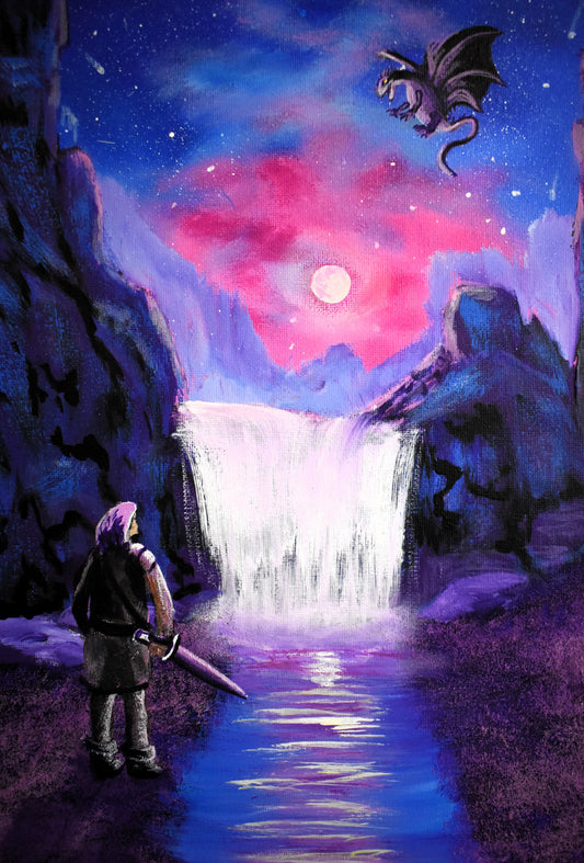 Vanguard's Rest – Original Acrylic Painting (11x14)