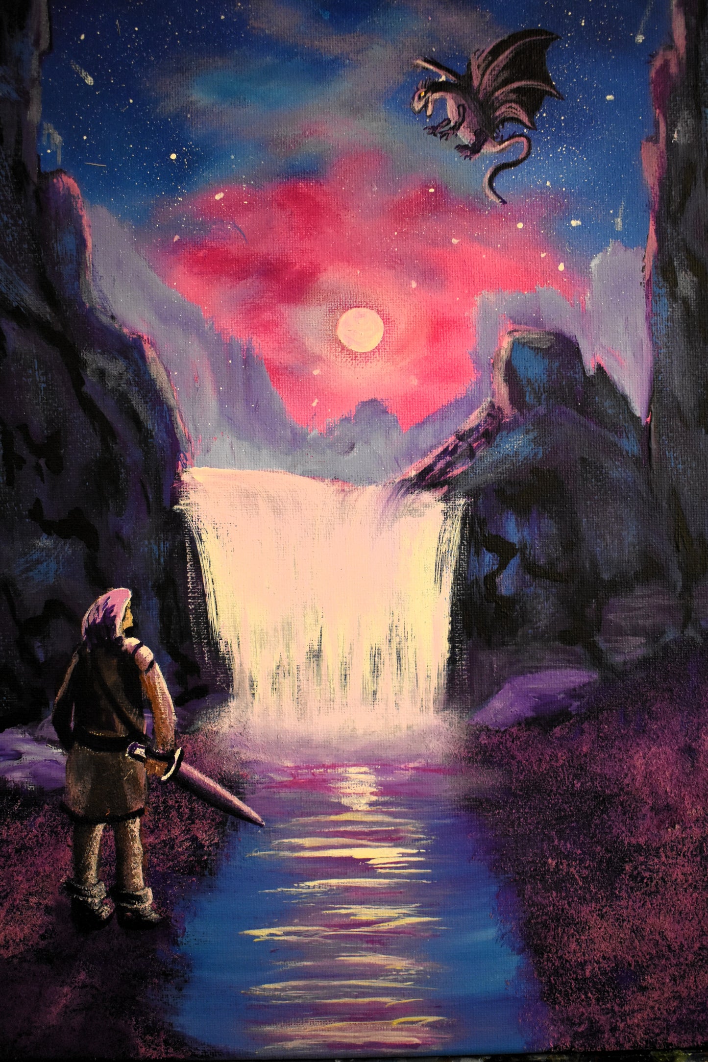 Vanguard's Rest – Original Acrylic Painting (11x14)